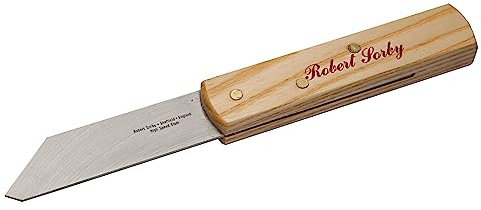 Robert Sorby B830S08 Slim Parting Tool 830SH - Woodturning Tool for Parting or Cutting Pieces from the Lathe - Slim Blade to Eliminate Flex and Vibration