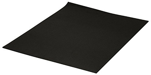 EFCO Extragroße Moosgummi-Platten schwarz