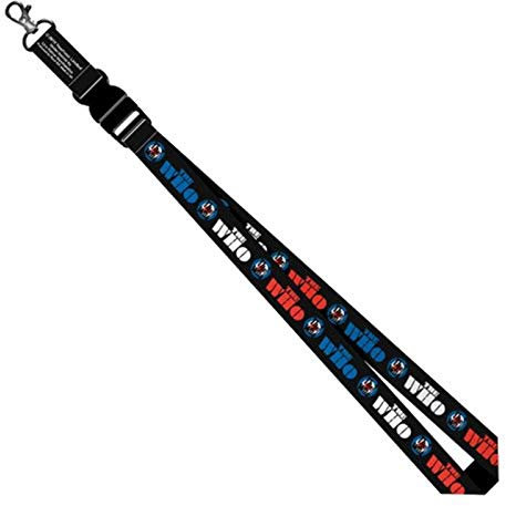 The Who Target & Logo Lanyard