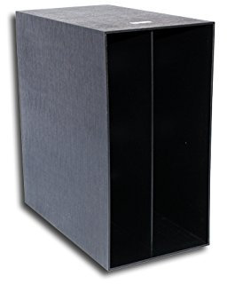 LP Schallplatten Kunststoff Box schwarz Protected