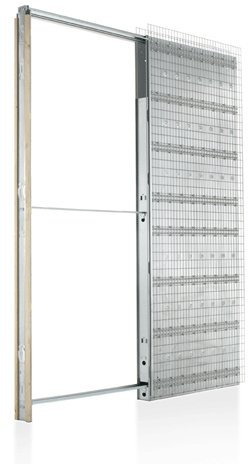 CONTROTELAIO PER PORTE A SCOMPARSA TIPO SCRIGNO INTONACO SP 10.5 H 210 100