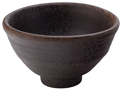 Utopia Fuji Dip Bowl 3.25inch / 8cm - Set of 6 - Oven Proof Black Terracotta Tapas Serving Bowl
