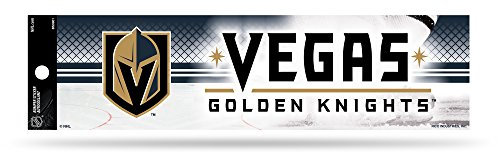 NHL Golden Knights Las Vegas Stoßstangenaufkleber, mehrfarbig, Einheitsgröße