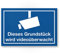 Komma Security Grundstück Videoüberwacht Schild 30 x 20 cm - Achtung Vorsicht Videoüberwachung - Hinweis Hinweisschild Videoüberwacht - Warnschild Warnhinweis