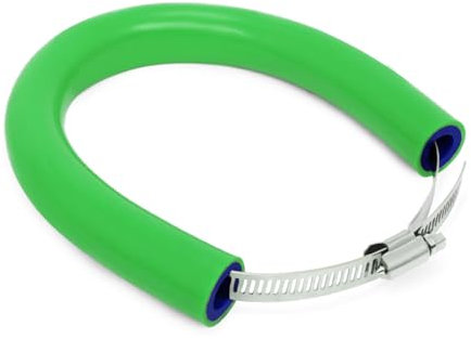 52 cm/20,47 Protection Pot Echappement Moto,Protection Collier Echappement Réglable Universelle pour Pit Dirt Bike Motocross Supermoto Enduro Scooter Vert