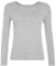 Candid Styles Childrens Kids Unisex Boys Girls Long Sleeve Plain T-Shirt Top Tee School PE, Age 11-12, Light Grey