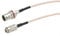 HangTon HD 3G SDI Adapter Cable for Blackmagic Video Assist Hyperdeck 75 ohm (15cm, DIN 1.0/2.3 to Female BNC RG179)