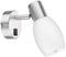 ledscom.de Wand-Leuchte LUPI mit Schalter, einflammig inkl. E14 LED Kerze Filament 4,1W 458lm extra-warm-weiß