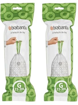 23-30L Bin Bags/Caddy Liners - 2 Packs (Code G)