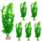 Zhongtou 6 Stück Aquarium Pflanzen Künstlich Seetang Grüne Wasserpflanzen Aquariumpflanzen Kunststoffpflanzen für Fisch Tank Dekoration (28 cm)