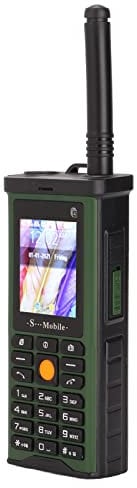 Téléphone Senior de Base Débloqué GSM 2G, Téléphone Portable Senior 4 Emplacements pour Carte SIM, Téléphone à Grand Volume Facile à Utiliser pour Les Personnes âgées, avec Antenne(Vert)