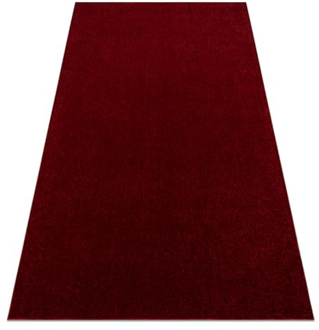 rugsx Eton Plus Teppich für Wohnzimmer und Schlafzimmer Rot 350x400 cm
