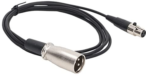 Cavo Microfono XLR, Cavo Adattatore Audio MINI XLR Femmina a XLR Maschio, Cavo Adattatore Microfono Cavo di Collegamento da 1,5 M