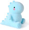 shownicer Plüschtier Dinosaurier Kuscheltier Stofftier Kawaii Dino Plüsch Kissen Spielzeug Plüschsaurier Wurfkissen Schmusetier Geschenk für Kinder Mädchen 12+ Jahre (Blau, 45cm)