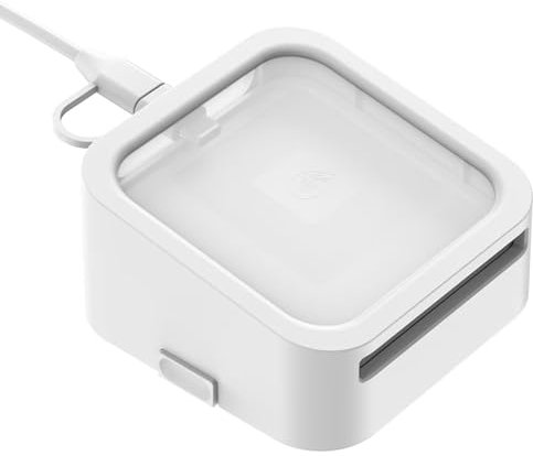 Rounkin Base de Lector de Tarjetas para Square sin Contacto y Chip Gen 1/2 (Blanco)