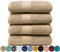 LEBENGOOD Serviettes de Toilette de Luxe, Lot 4 Serviette de Bain (50 x 90), Serviette de Bain 100% Coton filé Oeko-TEX®, Drap de Bain 550Gsm