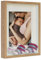 BD ART - Caja 3D 30x40cm, marco de fotos, roble cuadrado para rellenar, más profundo para objetos, suvenirs 3 cm, para colgar en la pared o en la oficina