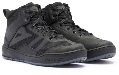 DAINESE Suburb Air Shoes, Scarpa Moto Estiva, in Tessuto Uomo, Nero/Nero, 39 EU