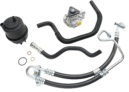 Areyourtshop Power Steering Pump Kit Fit for BMW E46 320i 323i 325i 328Ci 328i 330i 2001-2005