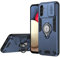 Handyhülle hinten Kompatibel mit Samsung Galaxy A14 4G/A14 5G-Hülle mit Ständer und ausschiebbarer Kameraabdeckung, stoßfeste Hülle in Militärqualität, robuste Schutzhülle, kompatibel mit Samsung Gala
