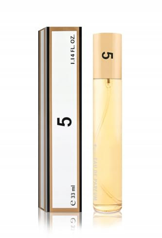 NAINA Damenparfüm 5 33ml – Inspirierte Parfüm Damen – Parfümfläschchen Spray, Flakon Eau de Parfum – Einzigartiger Duft und Dufterlebnisse – Einzigartige Aromakompositionen - Damendüfte