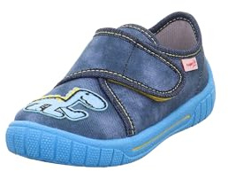 Superfit Jungen Bill Hausschuh, Dunkelblau Hellblau 8150, 30 EU