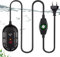 Chauffage D'aquarium, 50 W Chauffage Aquarium, Chauffage pour Aquarium avec Température Réglable, Chauffage-Aquarium avec Contrôleur Externe pour Poissons et Tortues, Eau Douce et Eau Salée(35L)