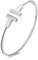 APUUESN Armreifen Sterling Silber Damen,Armreif S925,Armband Frauen,Buchstabe T Armbänder Silver,Schmuck,18.Geburtstag Mädchen,Geschenke für Freundin,Geburtstag,Jahrestag