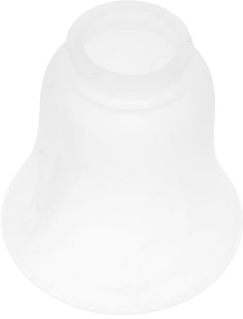 HOMSFOU Lampenschirm aus Glas Lampenschirm aus Alabaster Lampenschirme für Tischlampen modern Lampenschatten Nordic Craft Lampenabdeckung leichte Abdeckung dekorative Lichtabdeckung Weiß