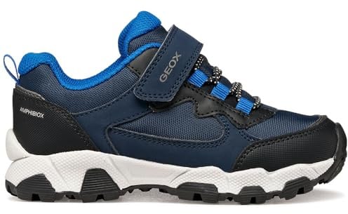 Geox J Magnetar Boy B ABX, Sneakers, Navy Royal, 38 EU