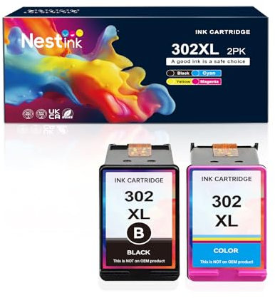 Nestink PG-545 PG-546 XL Druckerpatronen, 545 546 XL Kompatibel mit TR4550 TR4551 TS3150 MX490 MX495 MG2555S TS3151 MG2950S MG2955 MG3050 MG3052 MG3052 MG300 53 TS2 05 TS305 Drucker