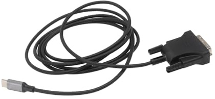 NUOBESTY Adaptateur USB C vers Dvi Câble Type C Professionnel pour Moniteurs Projeteurs et Tv Connectivité Stable avec Matériau Durable