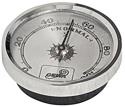 Gewa Hygrometer silber - 45 mm Durchmesser