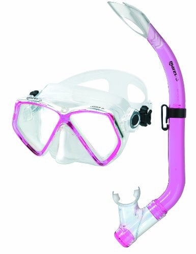 Mares Kinder Schnorchelset Zephir Junior, Rosa, One Size
