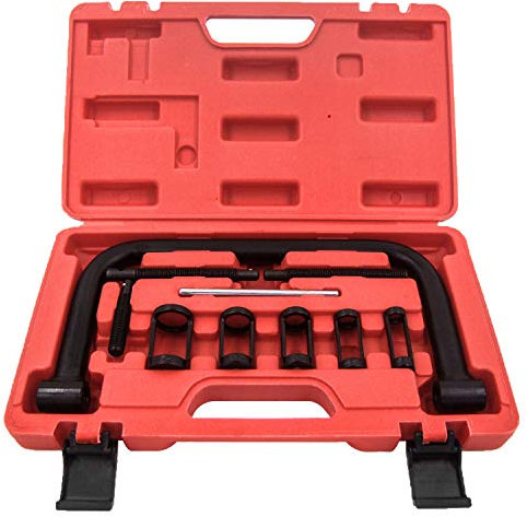 HFS(R AUTO Solid Valve Spring Compressor Automotive Tool Set Repair Tool Kit