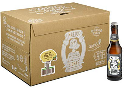 Maeloc Sidra con Piña & Pera - 24 botellas x 330 ml