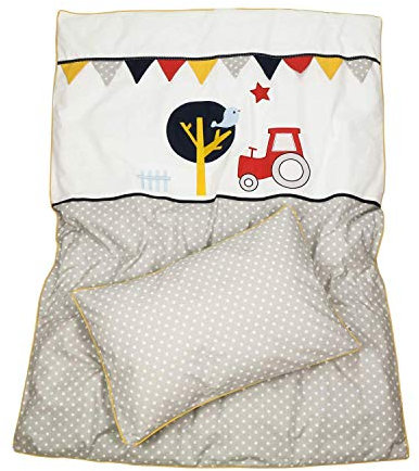 TRAKTOR & Co.: Kinderbettwäsche 100x135 - Babybettwäsche
