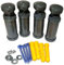 Set of Universal Brackets for Heated Towel Rail Radiator (Anthracite)