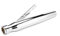 OUKENS Motorrad Schalldämpfer Endrohr, Edelstahl Motorrad Universal Auspuff Schalldämpfer 39-46mm Auspuff Endrohr Spitze für Motorrad GY6(Silber)