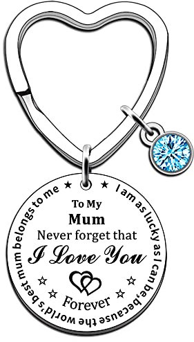 JMIMO Mum Gifts Mum Keyring from Son Daughter Mother's Day Gifts