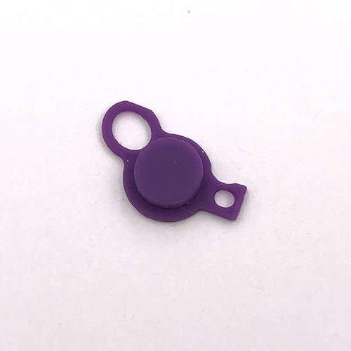 2PCS Replacement C-Stick C Key Cap Analog C Joystick Stick Cap Cover for New 3DS / New 3DS XL/New 3DS LL 2015 Purple