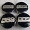 GÉNERIC 4 Stück Auto Radnabenkappen Radnabenabdeckung Nabendeckel, für BBS 56MM 60MM 65MM 68MM Nabendeckel Felgendeckel Schmücken Zubehör,68mm-Black-Silver-B