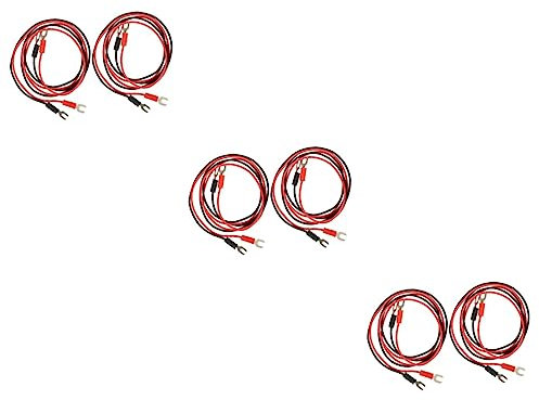 VICASKY 12pcs Earth Turntable Cable Insulated Wire for Magnetic Turntables Replacement Test Leads