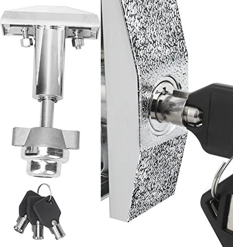 HEEPDD Universelles Automatenschloss, Schlüssel Im Lieferumfang Enthalten, Hohe Sicherheit, Getränkeautomatenschloss, Kompatibel mit Cola-Automaten, Süßigkeitenautomaten, Tresoren