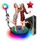 360-Grad-Fotoautomat mit Software für Partys mit Ringlicht, kostenlose Logo-Anpassung, Ständer für 1–7 Personen, automatische Zeitlupen-360-Grad-Drehkamera-Videokabine