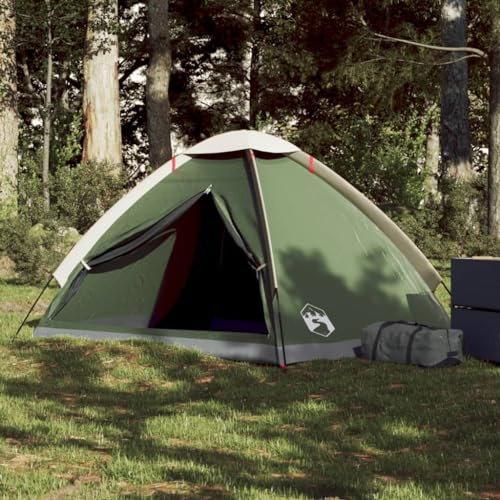 ZEYUAN Tienda de campaña iglú para 2 Personas Impermeable Verde, Camping Tienda - 94759