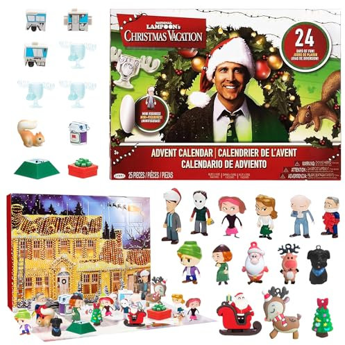 Lampoon’s Christmas Vacation Adventskalender 2024 24 Tägiger Weihnachts Adventskalender National Lampoon's Countdown Calendar Accessoires Weihnachts Countdown Kalender Geschenke