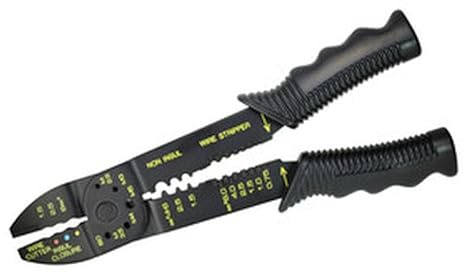 Thermische Klemmzange, ideal für Schmuck und Goldschmiedekunst. Ergonomisches Design und hochwertige Materialien sorgen für präzise Crimpung, perfekt für Profis in der Branche.