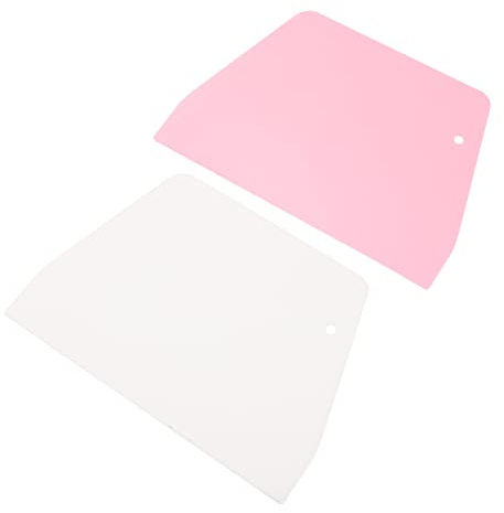 Plastic Scrapers for Painting and Drawing 12pcs White Art Tools