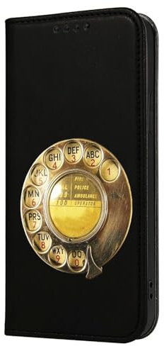 Mixroom - Flip Case Cover for Google Pixel 3A with Stand in Faux Leather Magnetic Closure Wallet Inner Part Soft TPU Design Disk Phone Keyboard 368